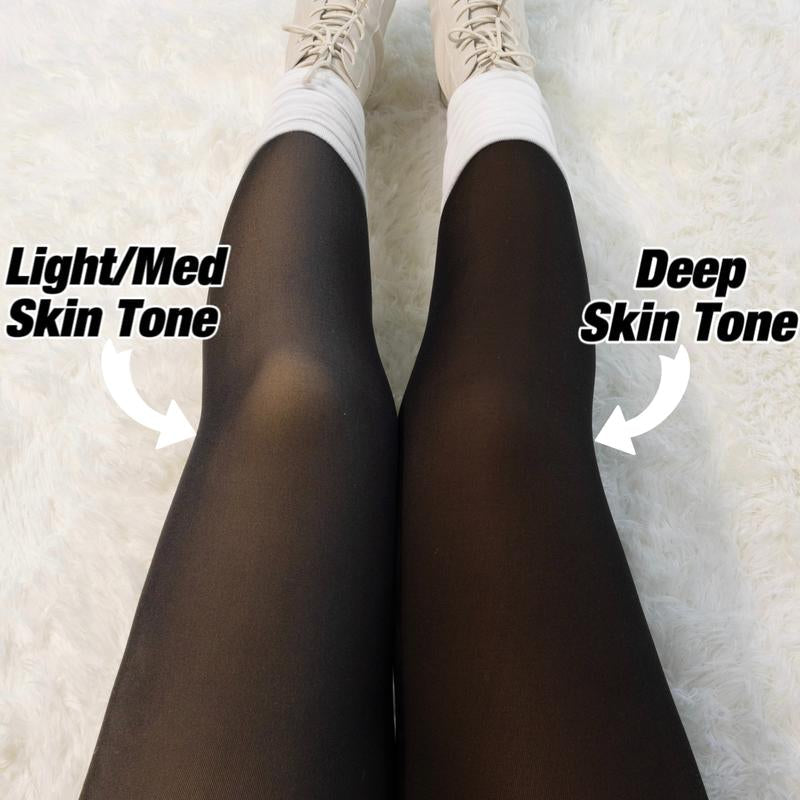 Fleece Lined Tights - Lined Seams Both Front and Back!