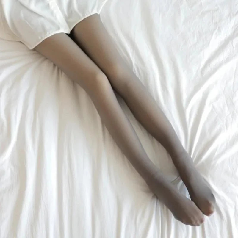 Fleece Lined Tights - Lined Seams Both Front and Back!